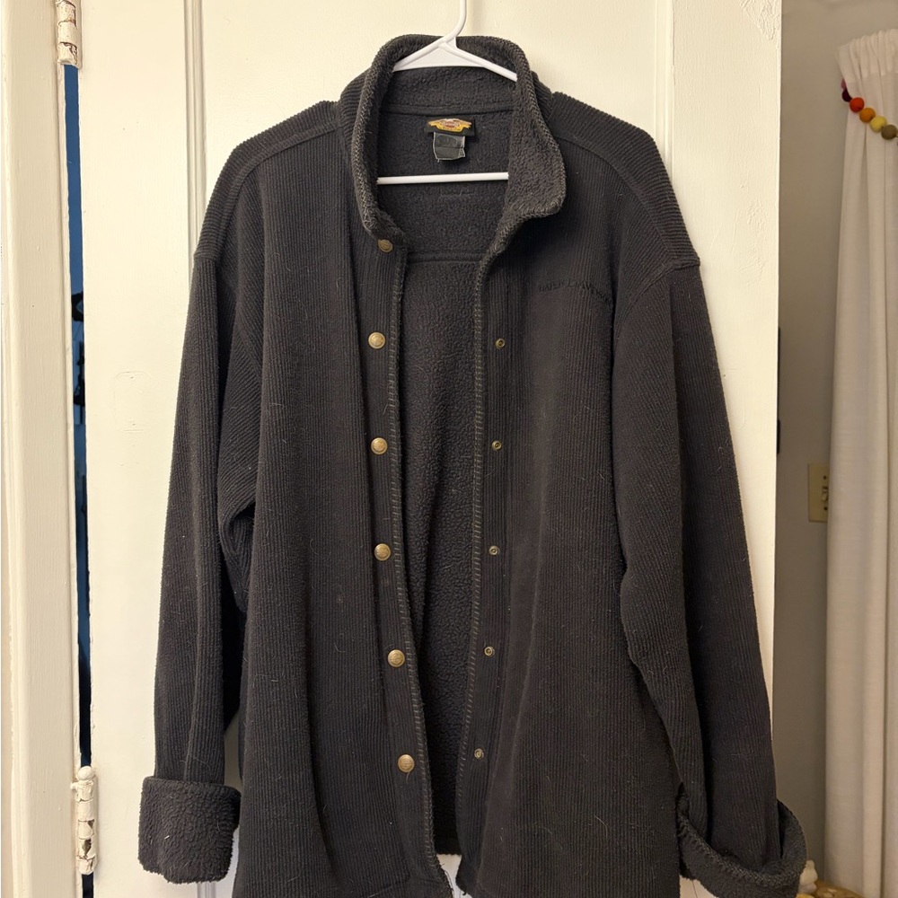 Harley-Davidson Dark Gray Shirt Jacket